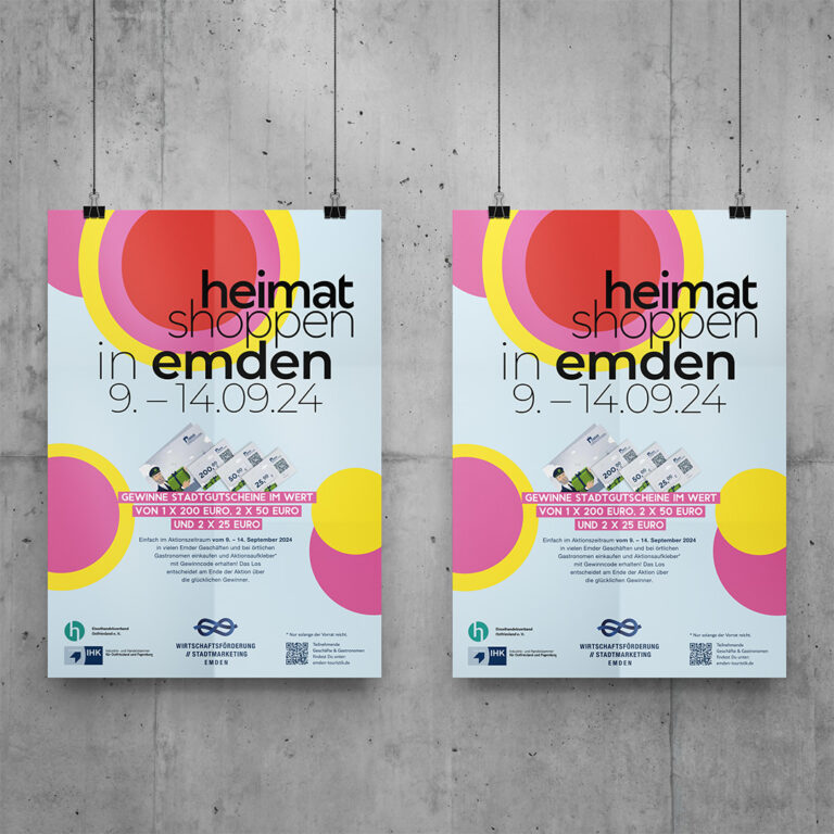 Kampagne Heimatshoppen Einzelhandel Emden